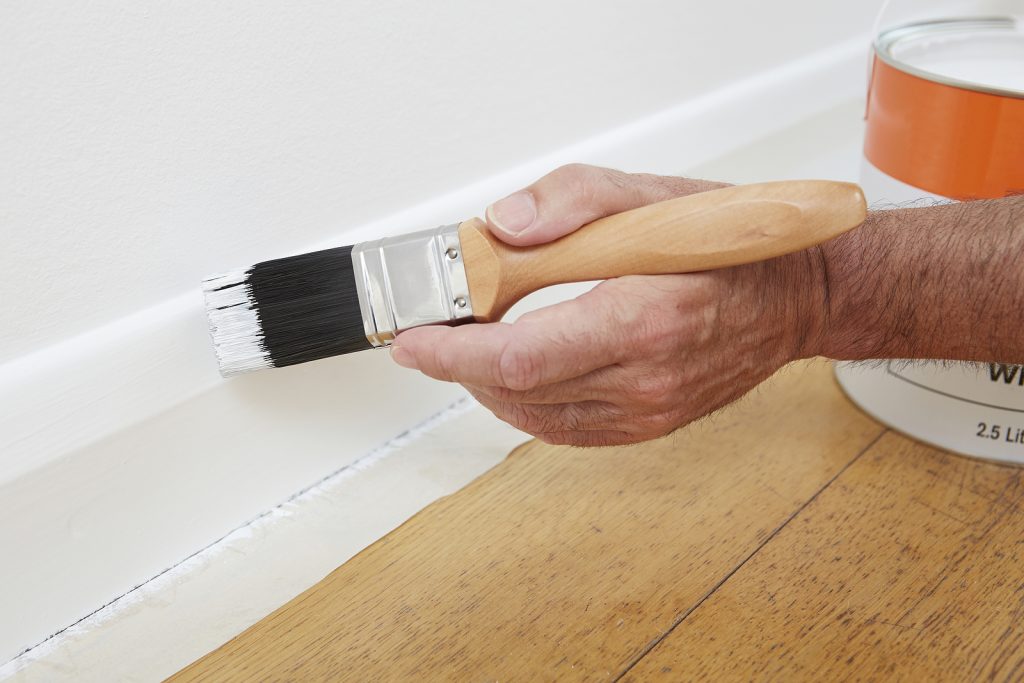 Painting Skirting Boards